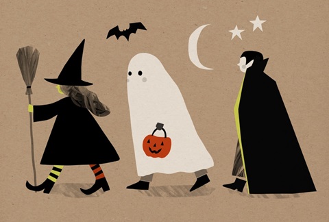 Graphic Halloween Collection A