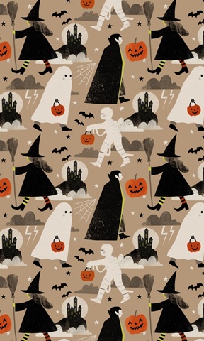 Graphic Halloween Collection E