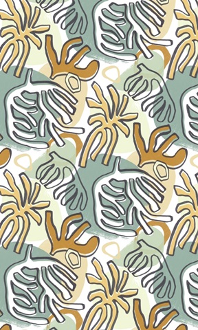 Midcentury Modern Coral Collection E