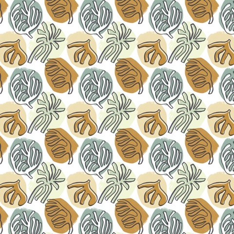 Midcentury Modern Coral Collection F