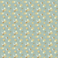 Midcentury Modern Coral Collection I