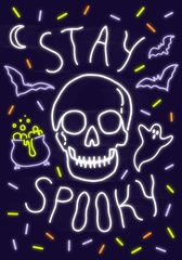 Neon Halloween Collection B