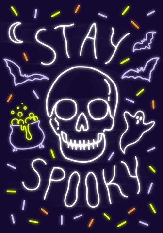 Neon Halloween Collection B