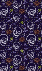 Neon Halloween Collection E