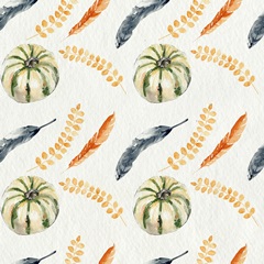 Harvest Blue Pumpkin Collection F