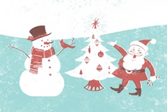 Mid-Century Christmas Collection A