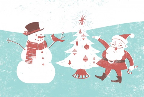 Mid-Century Christmas Collection A