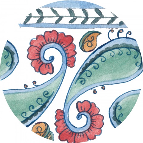 Paisley Doodle Collection C