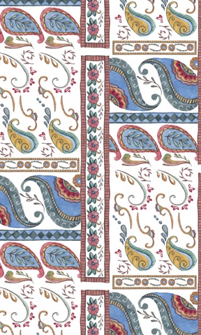 Paisley Doodle Collection E