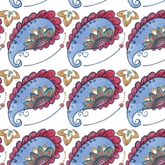 Paisley Doodle Collection F