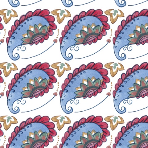 Paisley Doodle Collection F