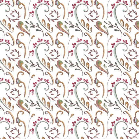 Paisley Doodle Collection H