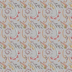 Paisley Doodle Collection I