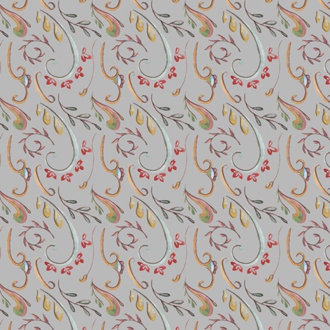 Paisley Doodle Collection I