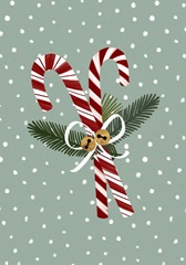 Peppermint Snowman Collection B