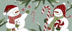 Peppermint Snowman Collection D