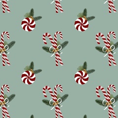 Peppermint Snowman Collection F