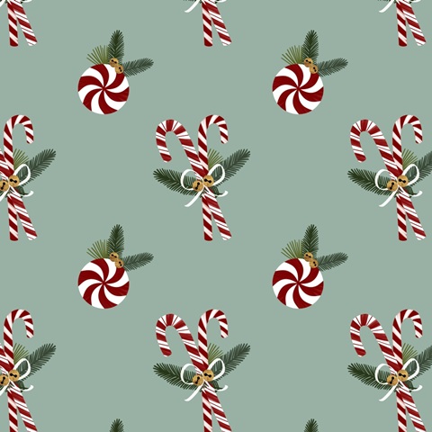 Peppermint Snowman Collection F