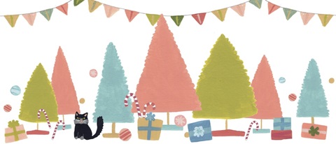 Retro Winter Celebration Collection D