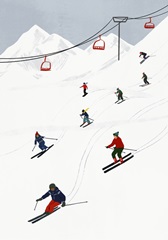 Ski Slope Collection B