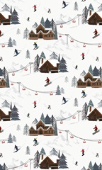 Ski Slope Collection E