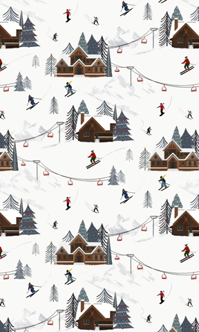 Ski Slope Collection E