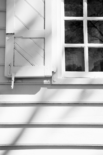 Black & White Windows & Shadows I