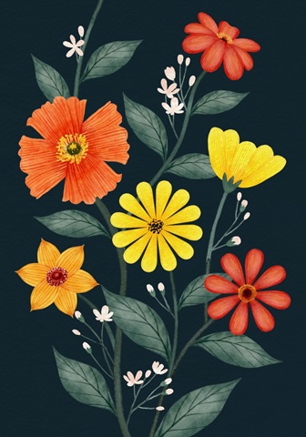 Bright Vines Collection B