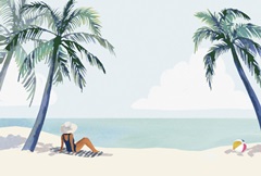 Palm Tree Paradise Collection A