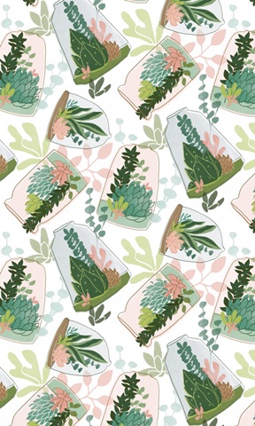 Terrarium Cameo Collection E