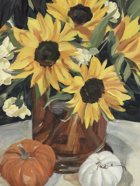 Sunflower Vase I