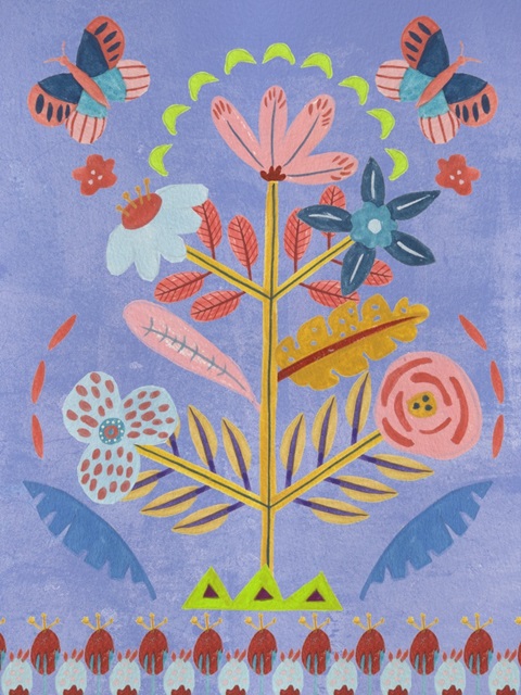 Embroidered Garden II
