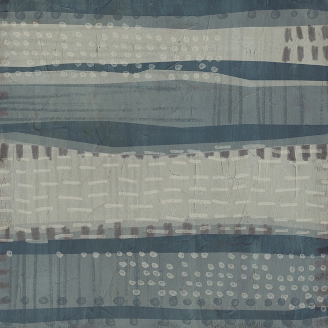 Blue Dusk Textile I