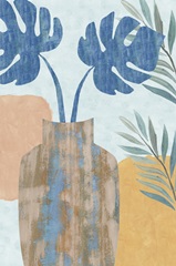 Indigo Yellow Still Life IV