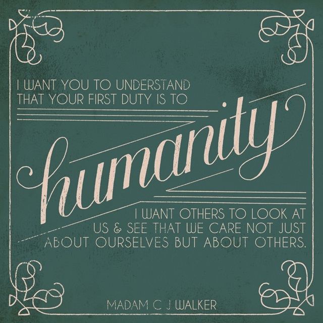 Madam Walker Quote I