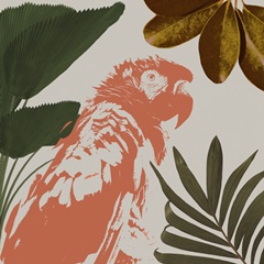 Graphic Tropical Bird I