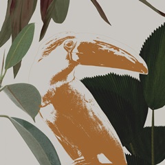 Graphic Tropical Bird III