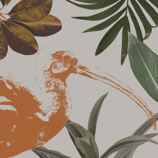 Graphic Tropical Bird VI