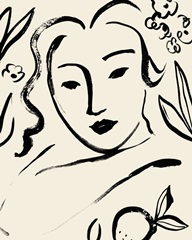 Matisse's Muse Portrait I