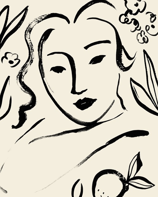 Matisse's Muse Portrait I