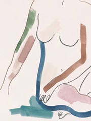 Seated Female Figure IV