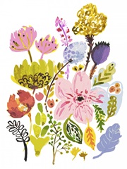 Modern Bouquet Stems I