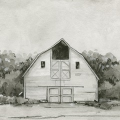 Solemn Barn Sketch III