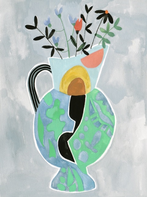 Collage Vase II