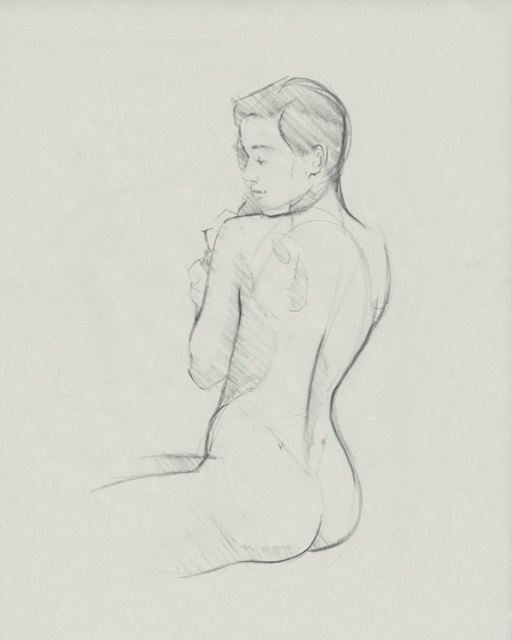 Female Back Sketch I