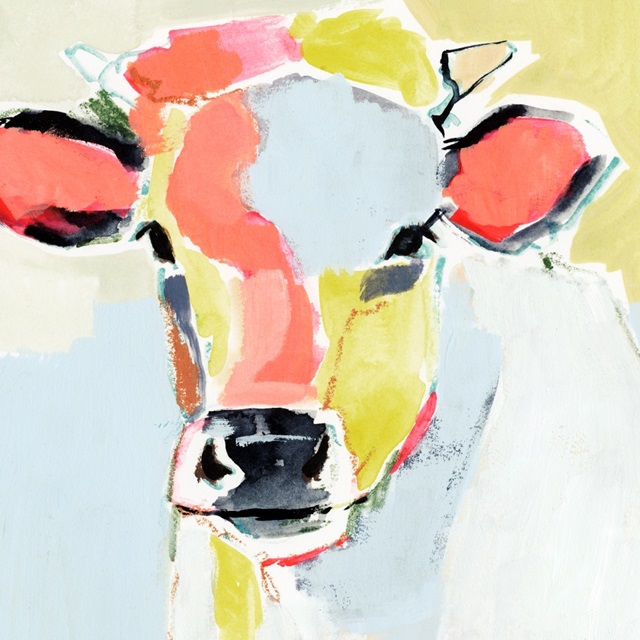 Pastel Cow II