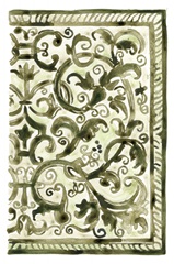 Sage Panel Motif II