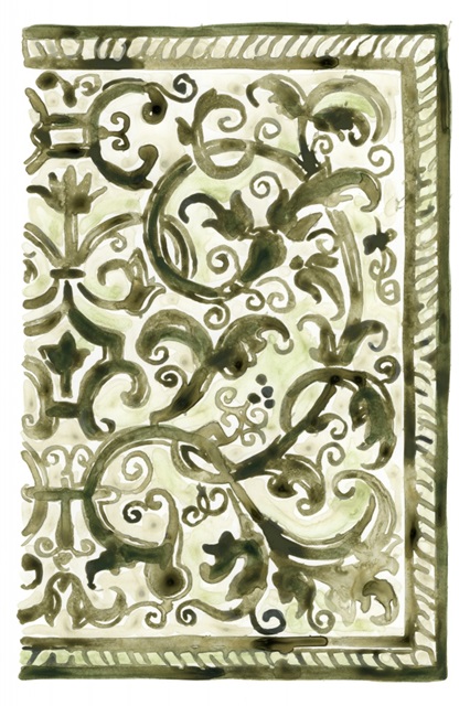 Sage Panel Motif II