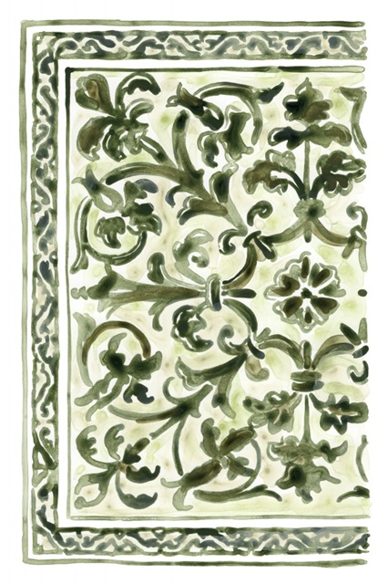 Sage Panel Motif III