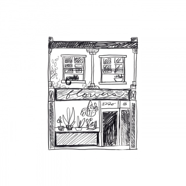 Shopfront Sketches IV